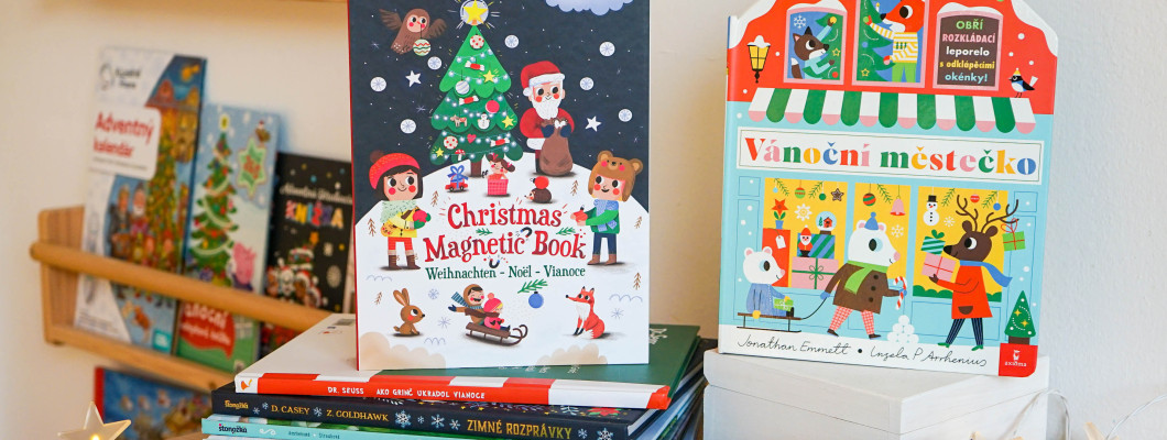 Najkrajšie zimné a vianočné detské knižky