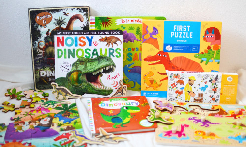 Tipy na knihy a hračky pre milovníkov dinosaurov