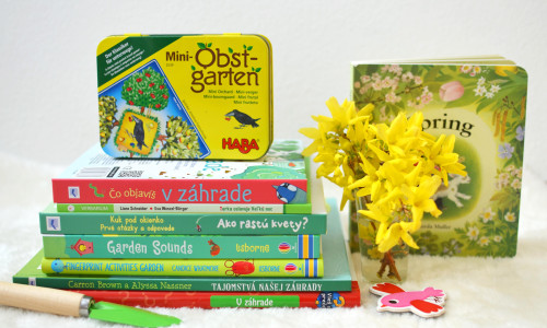 Jarné tipy na detské knihy a hračky
