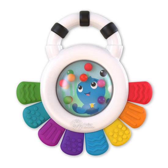 Hračka Outstanding Opus™ 3v1 je hryzačka, hrkálka a senzorická hračka, ktorá určite zaujme a udrží pozornosť vášho dieťatka.