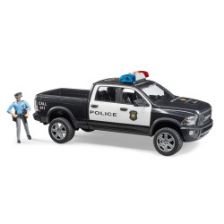 Bruder policajný pick-up RAM 2500 s policajtom