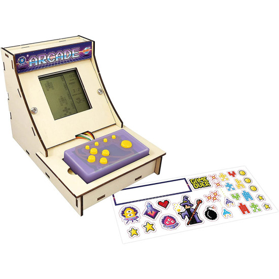Arkádový herný automat je jedinečnou hračkou a stavebnicou v jednom. 