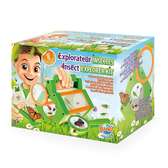 Detská sada pre chytanie a pozorovanie hmyzu. Perfektný darček pre všetkých prieskumníkov.