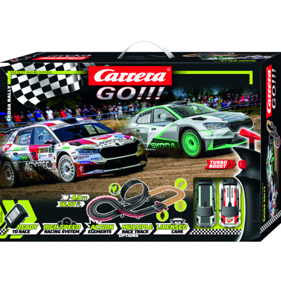 Autodráha Carrera GO Škoda Rally