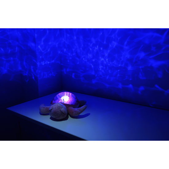 Nočný projektor so zvukmi mora Korytnačka Ružový