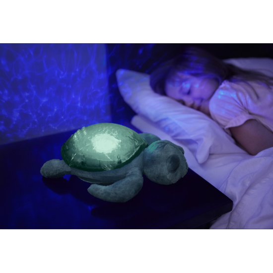 Nočný projektor so zvukmi mora Korytnačka Zelený