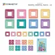 Connetix Magnetická stavebnica Pastel Portal Pack 48 dielov