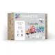 Magnetická stavebnica Pastel Transport Pack 50 dielov