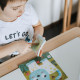 Kreatívna súprava pre deti Prstové farby Domáce zvieratá