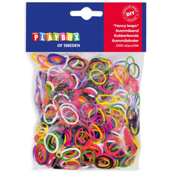 Vytvor sebe alebo kamarátke originálne farebné náramky z gumičiek Loops.