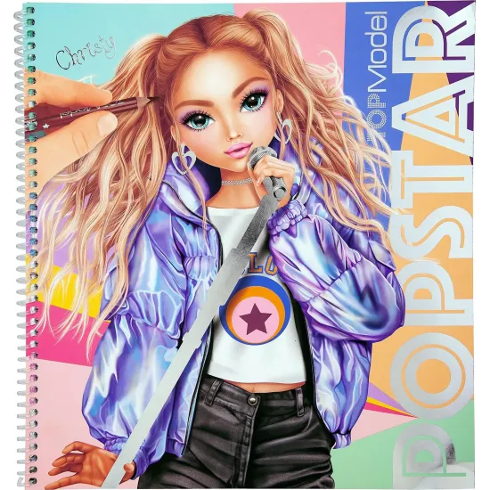Kreatívny zošit Módný návrhár Popstar TOPModel