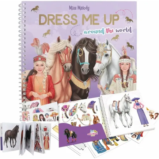 Kreatívny zošit Obleč ma Miss Melody Svet