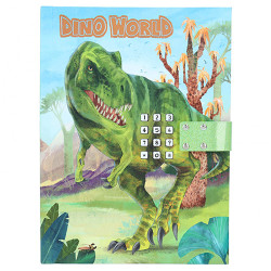 Zápisník na kód Dino World