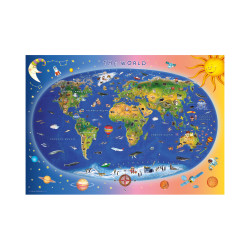 Puzzle Detská mapa 300 XL dielov