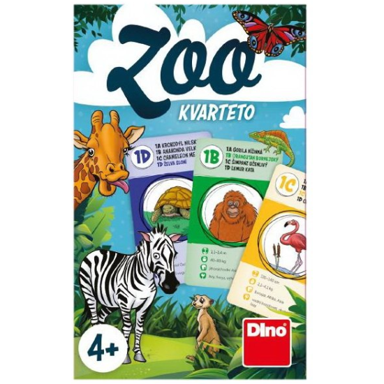 Zabav sa pri kvartete a spoznaj pri tom exotické zvieratká zo ZOO.