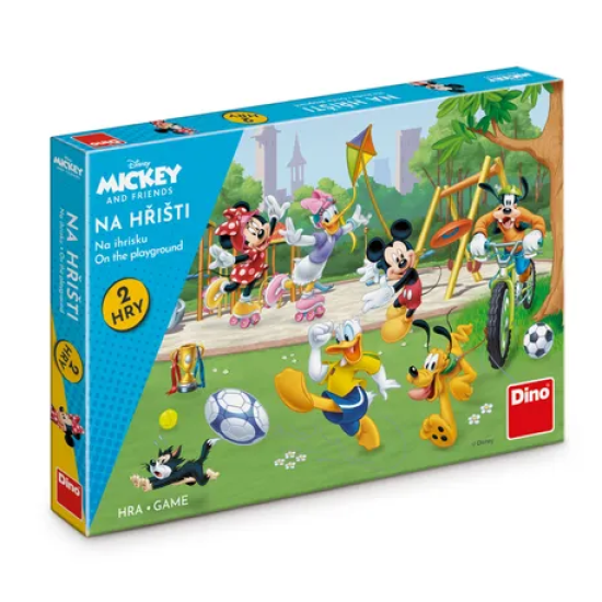 Zoznámte vaše deti s Mickeyho partiou a nechajte ich spolu pretekať prostredníctvom zábavných hier.