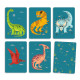 Strategická kartová hra na princípe „vyber si a podaj ďalej“. Vyber si dinosaura a farbu, ktorú budeš zbierať!