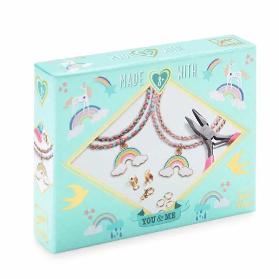 Tvorenie náramkov priateľstva Dúha