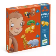 Prvé puzzle Safari zvieratká
