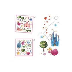 Samolepky Princezné