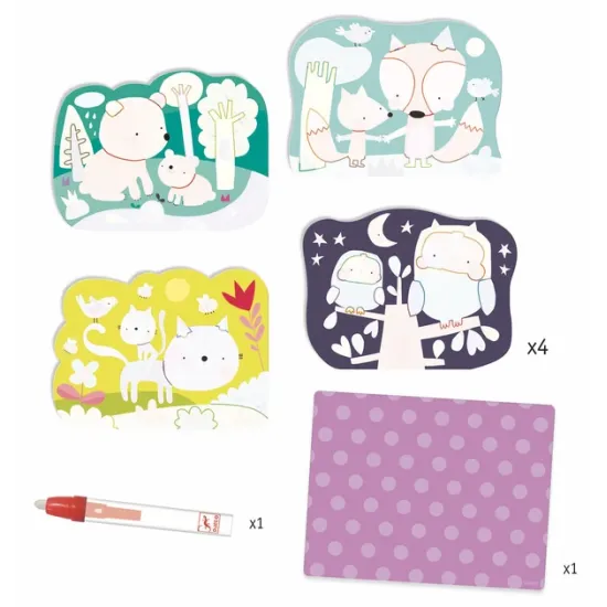 Magické maľovanie vodou pre najmenších