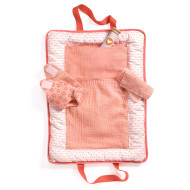 Prebaľovacia taška pre bábiky Ružová