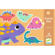 Puzzle duo Dinosaury