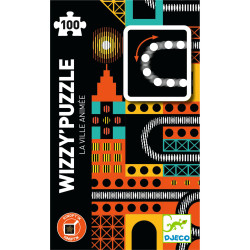 Wizzy Puzzle - Živé mesto 100ks