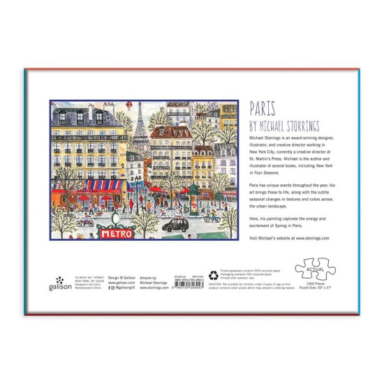 Puzzle Paríž 1000 dielov