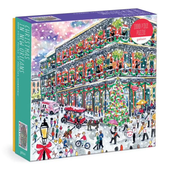 Poskladajte toto 1000 dielne puzzle a odhaľte vianočný New Orleans.