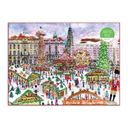 Puzzle Vianočný trh 1000 dielov