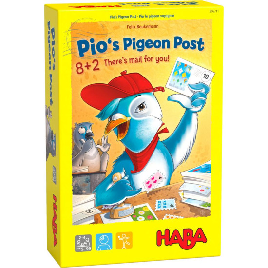 Holub Pio z Pigeon Post má plné ruky (alebo skôr krídla). 