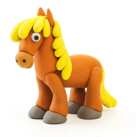 Vymodelujte si originálne zvieratko Kôň s Hey Clay