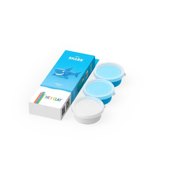 Vymodelujte si originálne zvieratko Žralok s Hey Clay