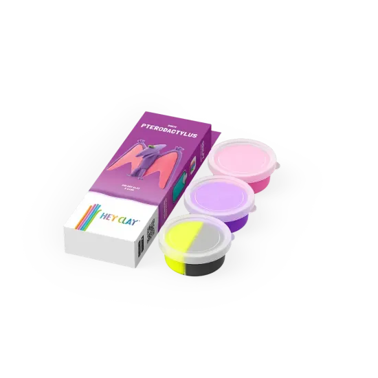 Hey Clay Dinosaury Pterodaktyl