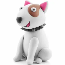 Hey Clay Dog story Bulteriér