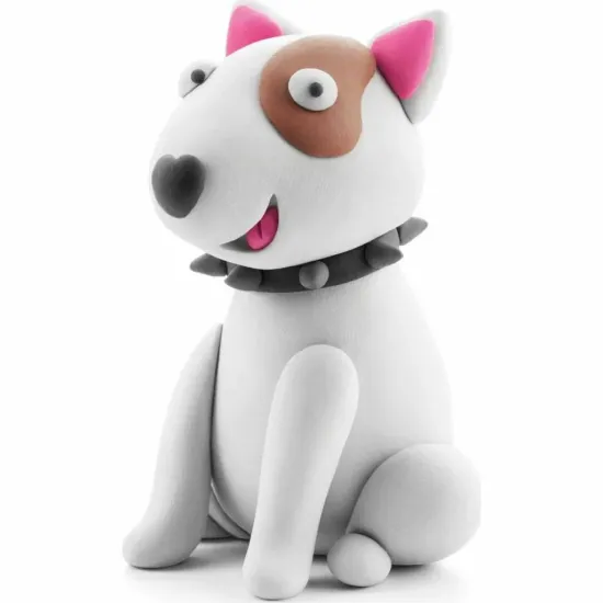 Hey Clay Dog story Bulteriér