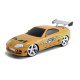 RC auto Brian's Toyota Supra 1:24 v sýtej oranžovej farbe, na diaľkové ovládanie