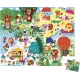 Puzzle v kufríku Štyri ročné obdobia 36 ks