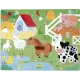 Dotykové puzzle Farma