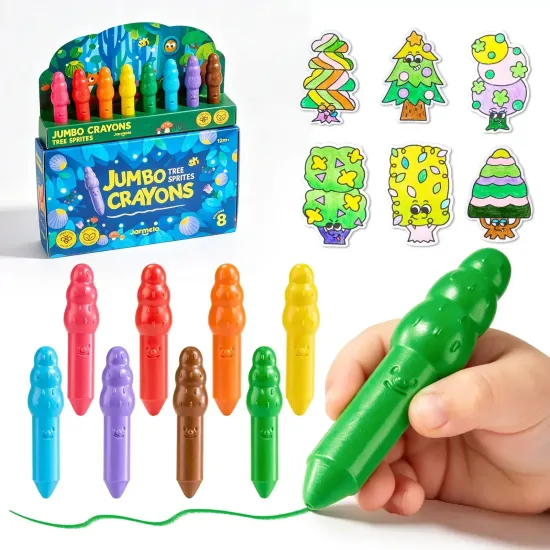 Jarmelo Jumbo voskovky Tree Sprites 8 ks – model JA99384