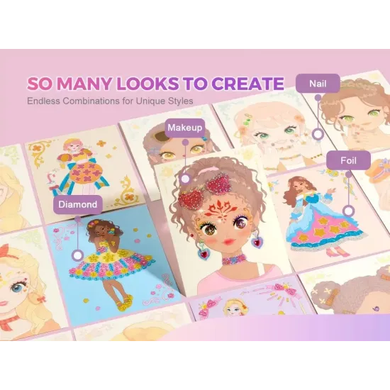 Jarmelo Kreatívna sada Fashion Girls Make-up – model JA99421