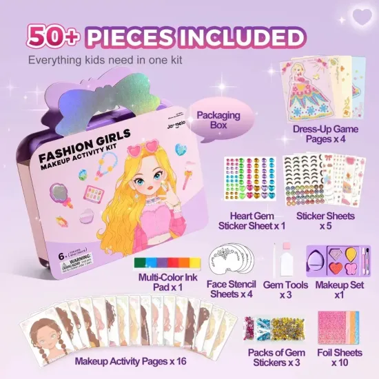Jarmelo Kreatívna sada Fashion Girls Make-up – model JA99421