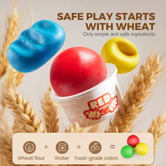 Jarmelo Modelovacia hmota Play with Wheat 8 ks – model JA99667