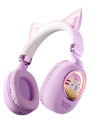 Bezdrôtové detské slúchadlá Delulu Lavender
