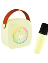 Bluetooth Mini Karaoke set mikrofón a reproduktor Yellow