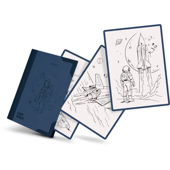 Doplnkové karty Kidywolf Refill K-Draw Pad Galaxy