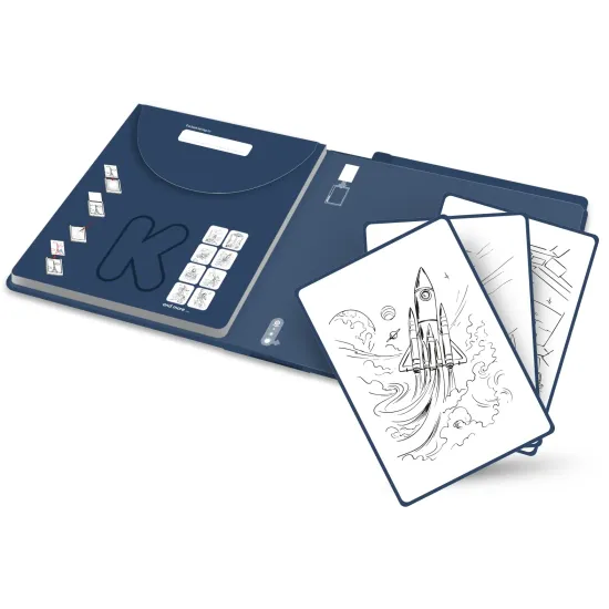 Doplnkové karty Kidywolf Refill K-Draw Pad Galaxy