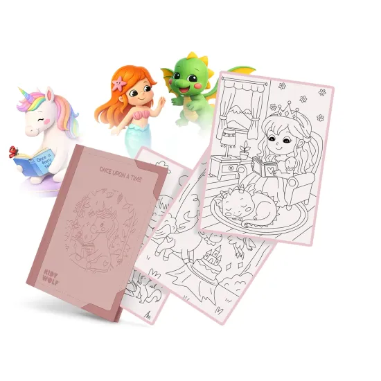 Doplnkové karty Kidywolf Refill Kidydraw Pad Once upon a time (6+)
