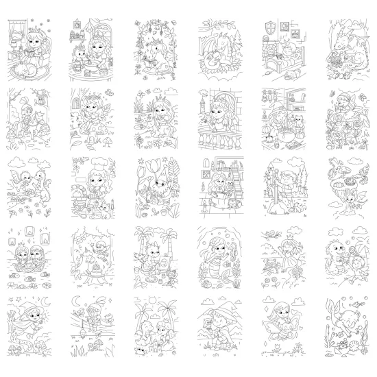 Doplnkové karty Kidywolf Refill Kidydraw Pad Once upon a time (6+)